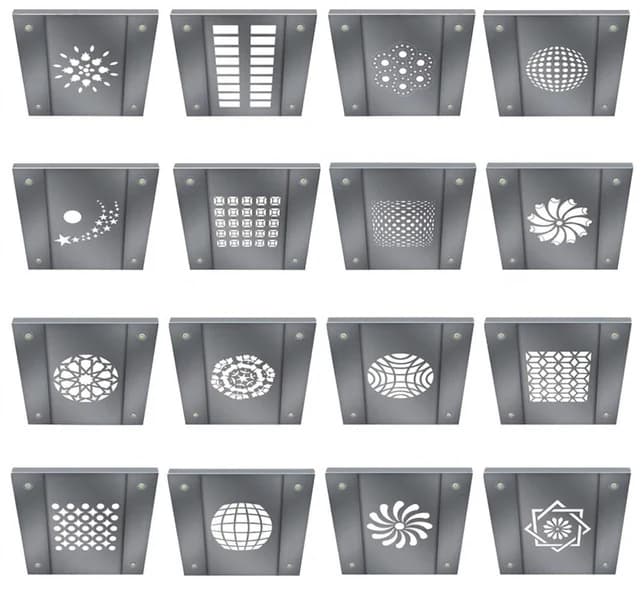 رندرات أسقف كبائن بإضاءة LED